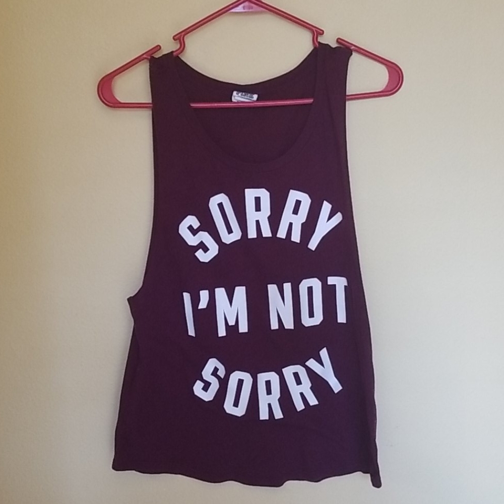 Red Tank top from Pink